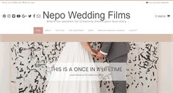 Desktop Screenshot of nepoweddings.com